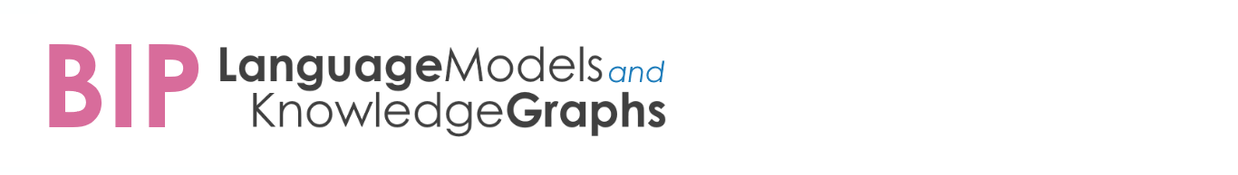 BIP Language Models and Knowledge Graphs 2024